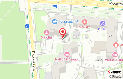 Остекление балкона метро КРЕСТОВСКИЙ ОСТРОВ на карте