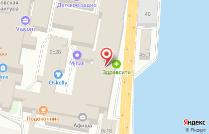 Детский лагерь Спортзания на карте