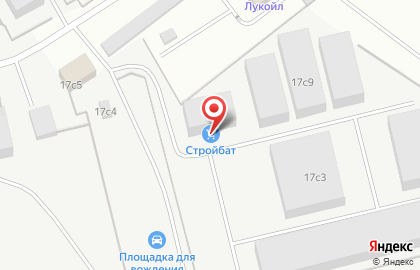 Магазин строительно-отделочных материалов Стройбат на Окружном шоссе на карте