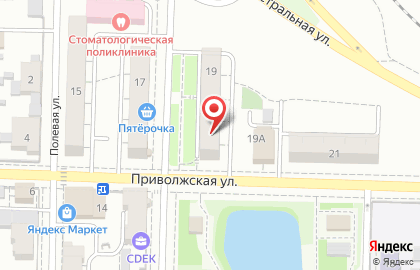 Центр бытовых услуг на Приволжской улице на карте