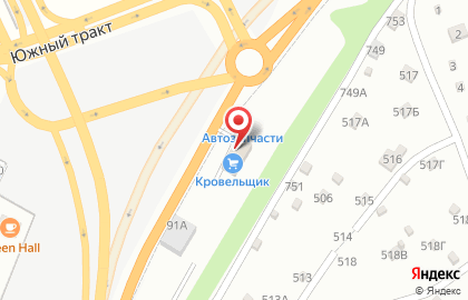 Торгово-монтажная компания Кровельщик на Змеиногорском тракте на карте