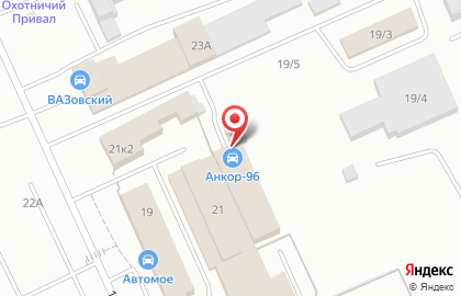 Агентство Магистраль на 1-ой Заводской улице на карте