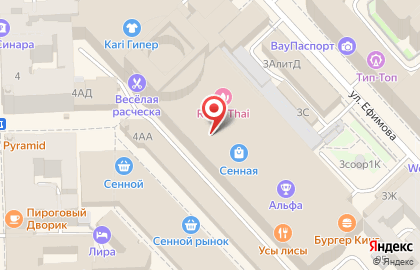 Магазин ювелирных украшений Русские Самоцветы (на метро Сенная Площадь) на карте