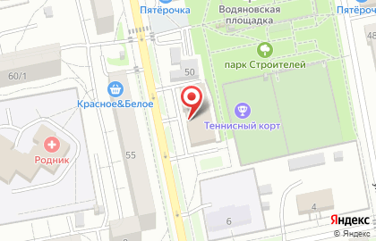 Автостоянка в Барнауле на карте