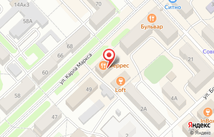 Юридическая компания Стоп Займ на улице Карла Маркса на карте