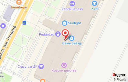 Салон связи МегаФон на площади Дзержинского на карте