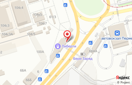 Торговая компания Либерти Пермь на карте