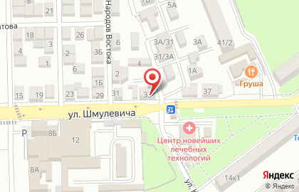 Продуктовый магазин Нарт во Владикавказе на карте