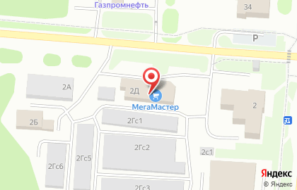 Торговый центр МегаМастер на карте