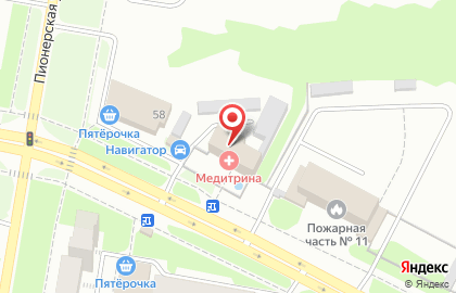 ОАО Банкомат, Россельхозбанк на улице Винокурова на карте