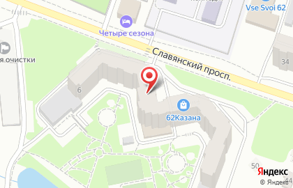 Строительная компания Ермак на Славянском проспекте на карте
