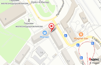 Магазин косметики в Орле на карте