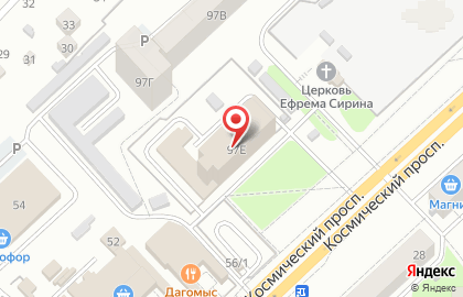 ОАО Ростелеком на Космическом проспекте на карте