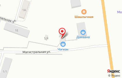 Служба доставки воды Чэгиэн на Магистралиной улице на карте