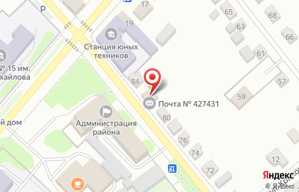 Отделение почтовой связи №431 на карте