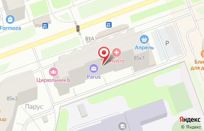 Nail Room на улице Ломоносова на карте