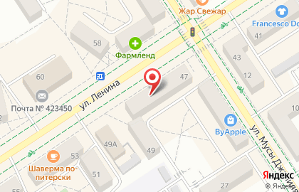 Магазин ЗооМир на улице Ленина на карте