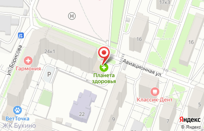 Компьютерный клуб Cyber Arena STORM на улице Борисова на карте