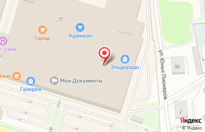 Магазин электронных товаров на карте