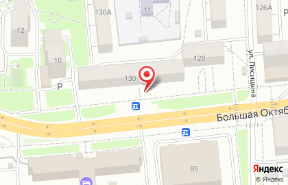 Банкомат Северный банк Сбербанка России на Большой Октябрьской улице на карте