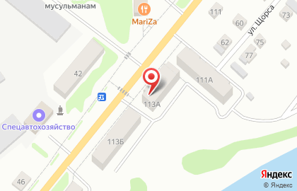 Магазин Лагуна на Казанской улице на карте