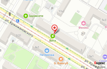 Магазин запчастей для американских автомобилей и материалов для шиномонтажа Тритон-Импорт на улице Кржижановского на карте