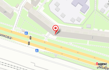 Психиатрическая больница №2 г. Нижнего Новгорода на улице Сергея Акимова на карте