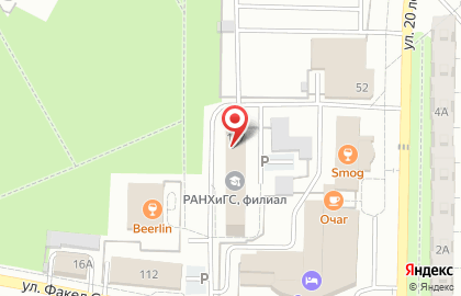 Столовая Браво на карте