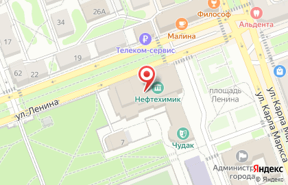 Спринт на улице Глинки на карте
