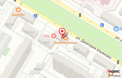 Пекарня Папан на улице Дмитрия Ульянова на карте