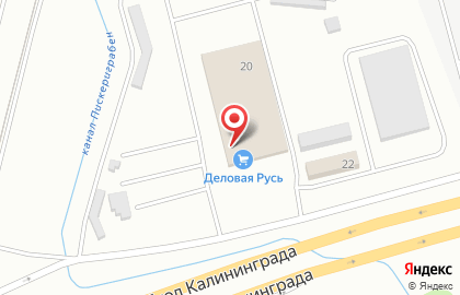 Центр кровельных и фасадных материалов Деловая Русь на Советском проспекте на карте