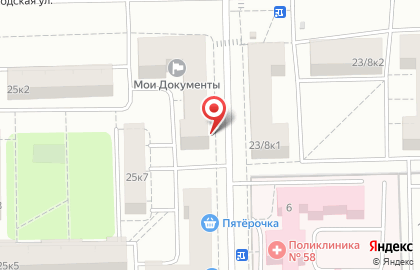 Центр государственных услуг Мои документы на Новозаводской улице на карте