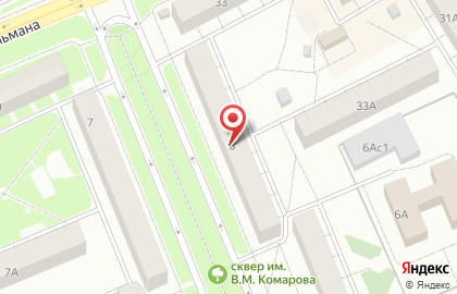 Татьянин день в Советском районе на карте