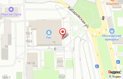 Служба курьерской доставки СберЛогистика на Хабаровской улице на карте