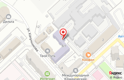 Бизнес-Партнер, ООО в Ворошиловском районе на карте