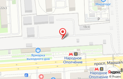 01 сервис на проспекте Маршала Жукова на карте