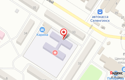 Селенгинская детская библиотека на карте
