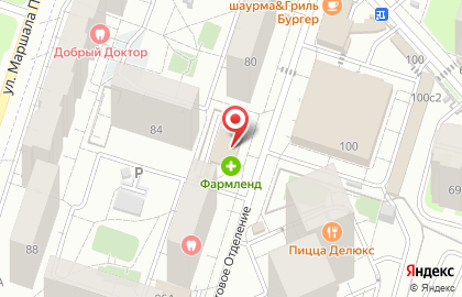 Магазин Фруктовый рай на Жулебино на карте