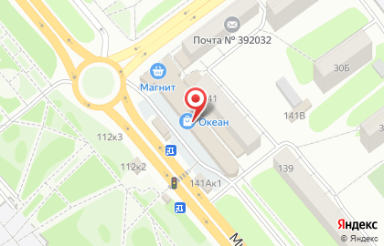 Океан на улице Монтажников на карте