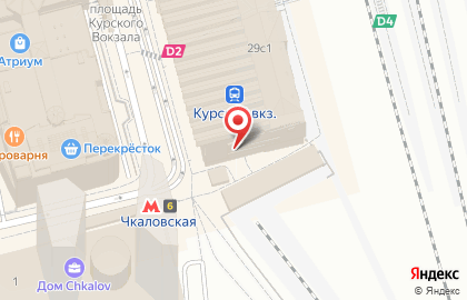 Кофейня фиксированных цен Cofix на улице Земляной Вал на карте