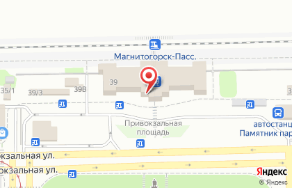 Гостиница РЖД на Вокзальной улице на карте