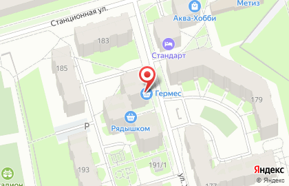 Магазин Гермес на улице Морозова на карте
