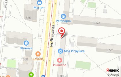 Мини-маркет Пив & Ко в Верх-Исетском районе на карте