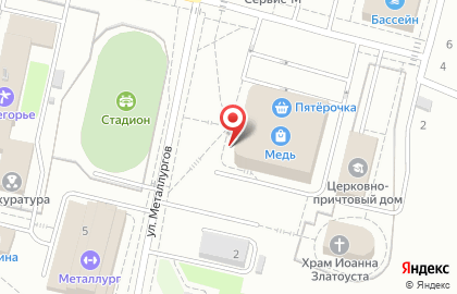 МТС в Челябинске на карте