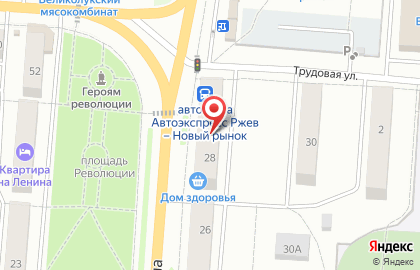 Союз ломбардов на улице Ленина на карте