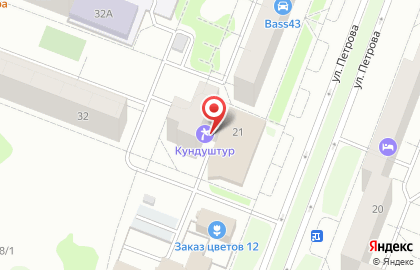 Охранное предприятие Вымпел на улице Петрова на карте