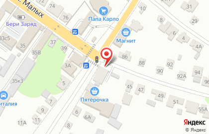 Магазин Продукты в Железнодорожном районе на карте