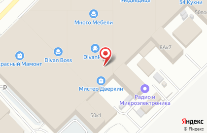 Торговая компания Мистер Дверкин на Светлановской улице на карте