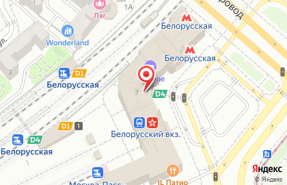 Мобил Элемент на площади Тверской Заставы на карте