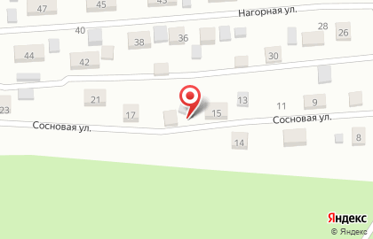 Студия Дельфа на Сосновой улице на карте